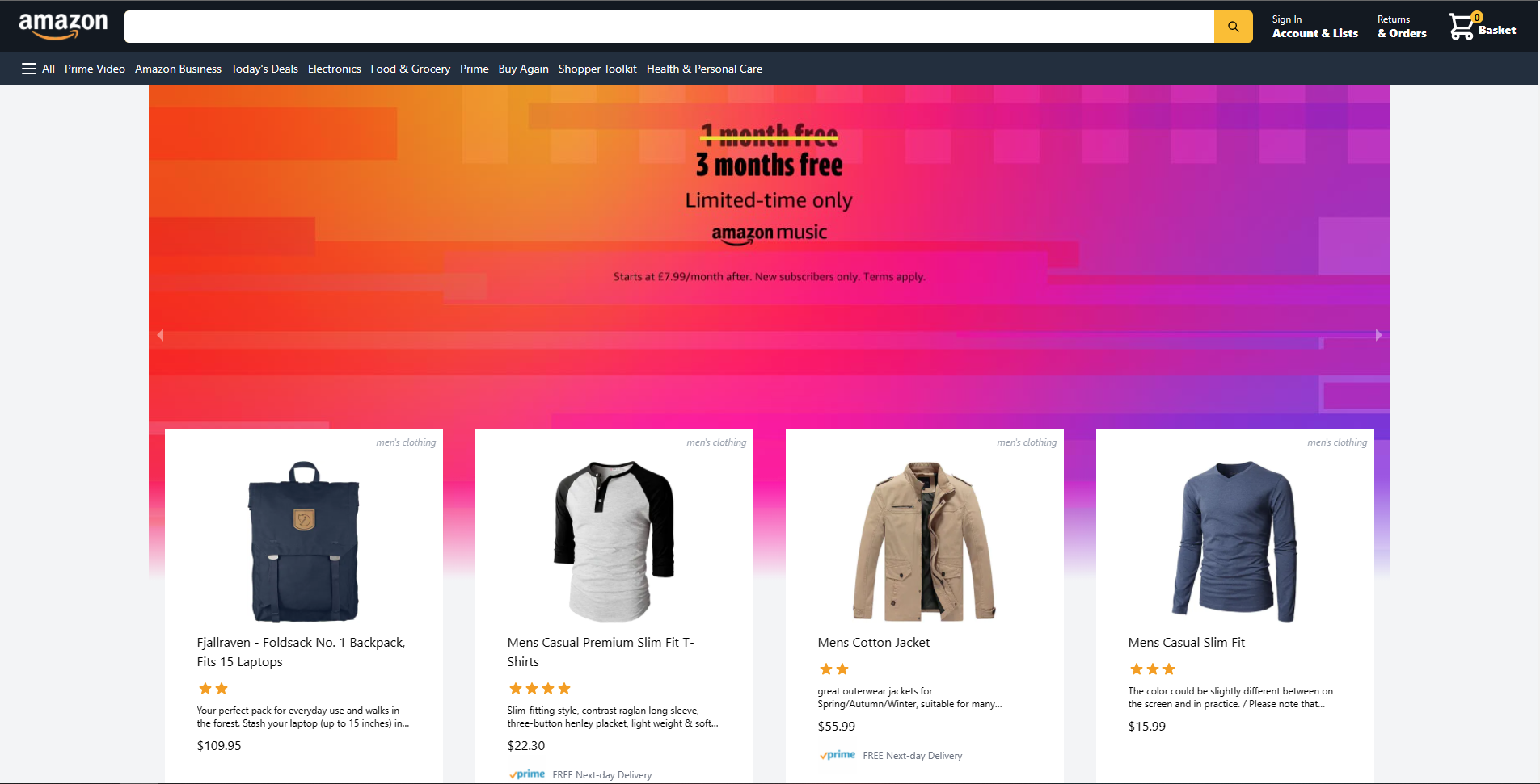 Amazon Clone